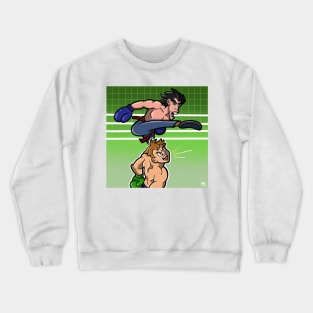 Dragon Kick Punch Super Punch OUT Crewneck Sweatshirt